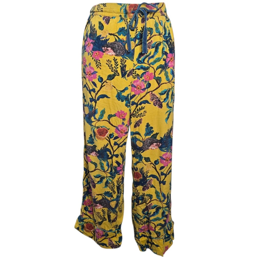 Nathalie Lete Anthropologie‎ Womens Forest Fairy Lounge Pants XS Cottagecore